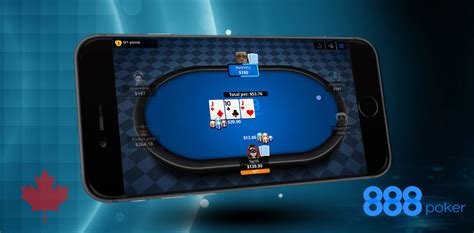 888 Poker Canada Iphone