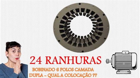 9 Ranhura De 6 Polos Do Motor