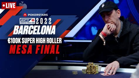 A Pokerstars Campeonato Super High Roller De 100k