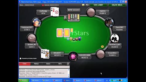 A Pokerstars Open Skill League Pontos