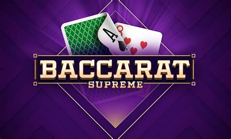 Baccarat Supreme Betsson