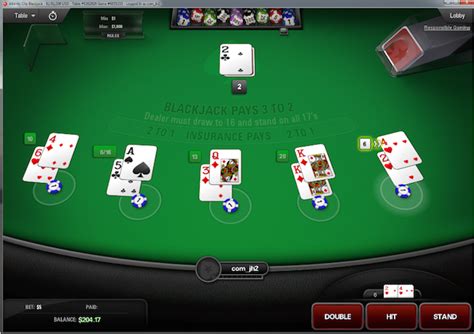 Blackjack Xchange Pokerstars