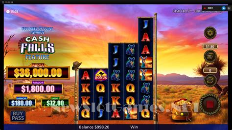 Cash Falls Outback Fortune Slot - Play Online