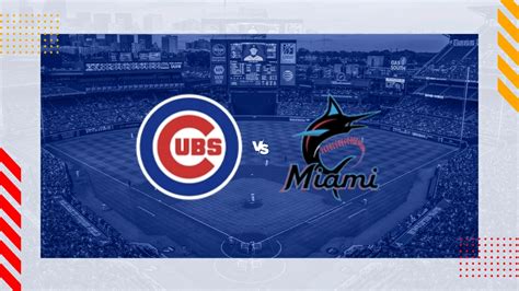 Chicago Cubs vs Miami Marlins pronostico MLB