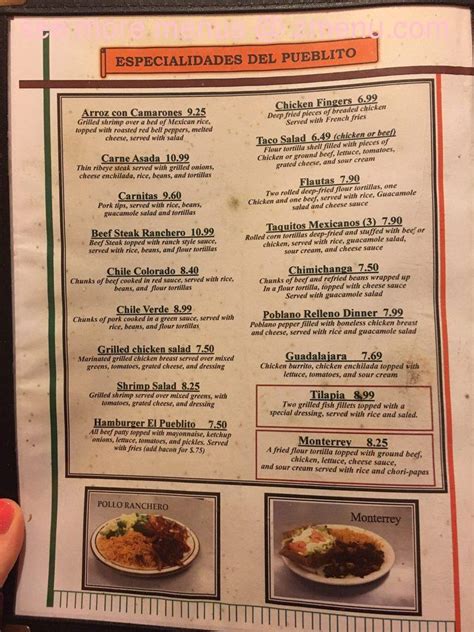 Do Sul Coffeyville Casino Menu