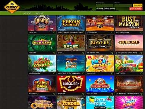 Gday Casino Free Spins