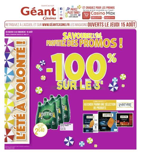 Geant Casino Saint Martin Dheres Dimanche