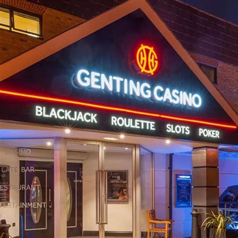 Genting Casino Luton Menu