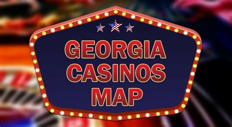 Georgia Estados Unidos Casinos Mapa