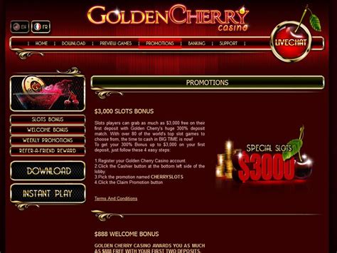 Golden Cherry Casino Login