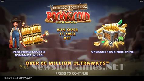 Jogar Rockys Gold Ultraways Com Dinheiro Real