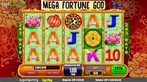 Jogue Mega Fortune God Online