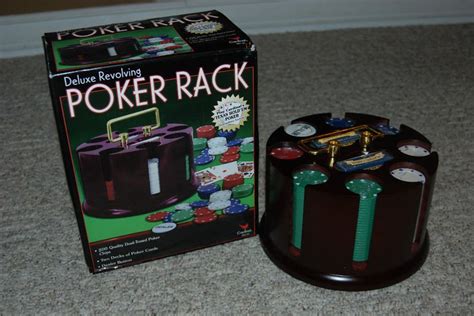 Kem Deluxe Rotativo De Poker Rack