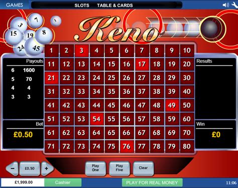 Keno Casino Numeros Premiados