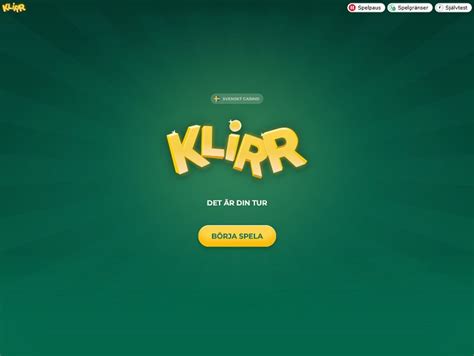 Klirr Casino Online