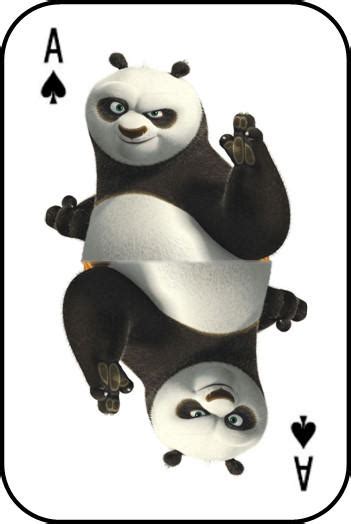 Kung Fu Panda Poker Face