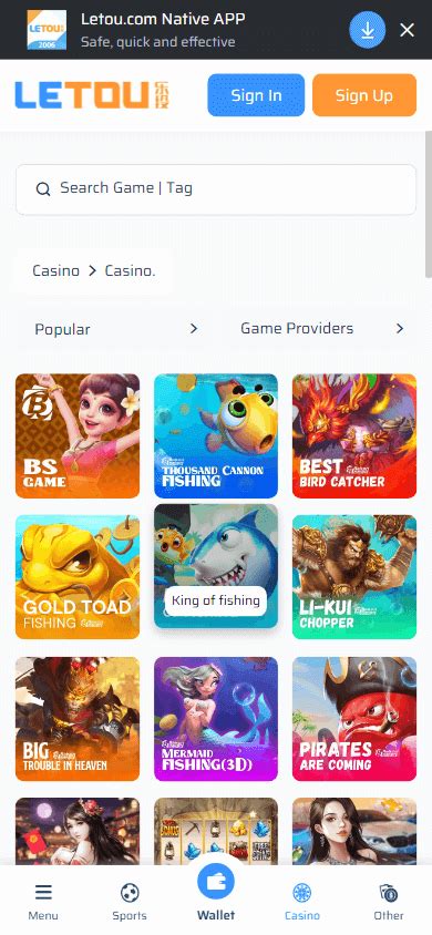 Letou Casino Mobile