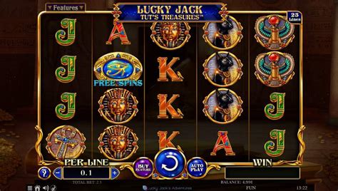 Lucky Jack Tut S Treasures Novibet