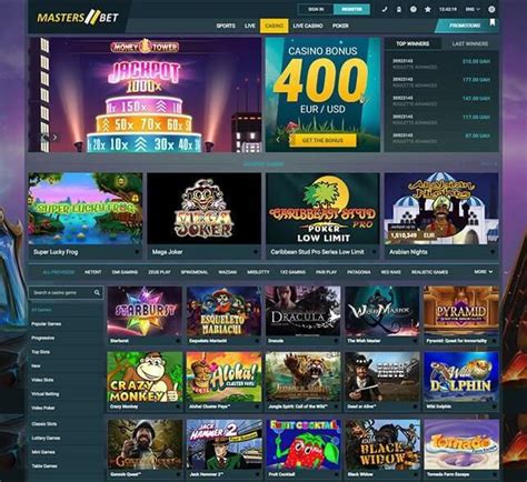 Masters Bet Casino Login