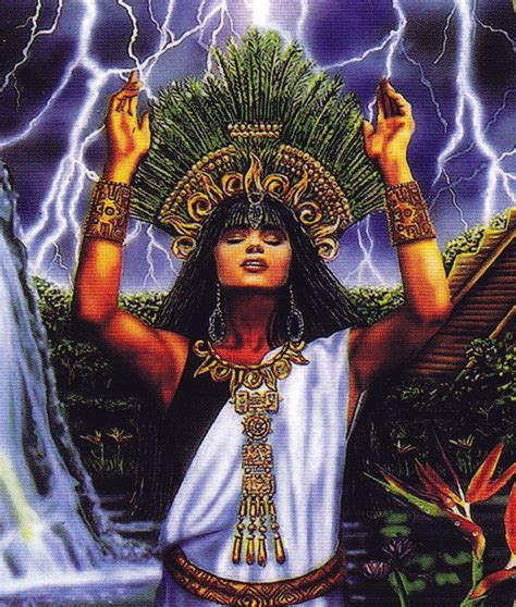 Mayan Goddess Bwin