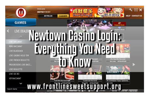 Newtown Casino Login