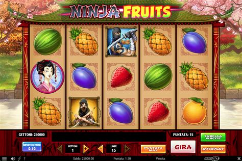 Ninja Fruits Slot Gratis