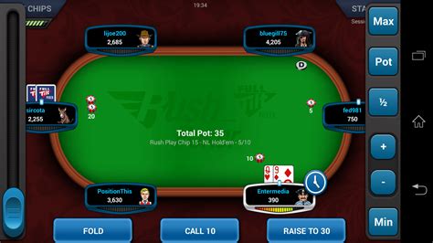 O Full Tilt Poker Cliente Android