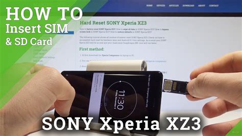 O Xperia Z Slot Sd