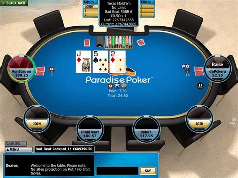 Paradise Poker 3d Betway