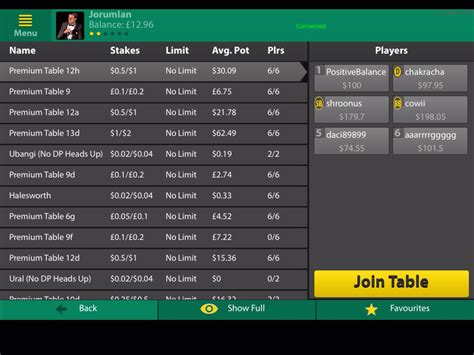 Poker Bet365 Mobile Android