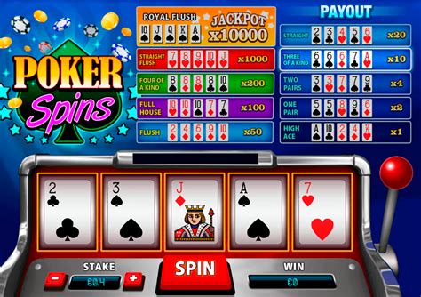 Poker Slot Machine Online Gratis