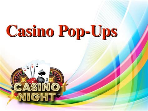 Pop Up De Casino