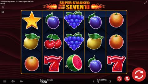 Shiny Fruits Seven 10 Lines Super Stacked Slot Gratis