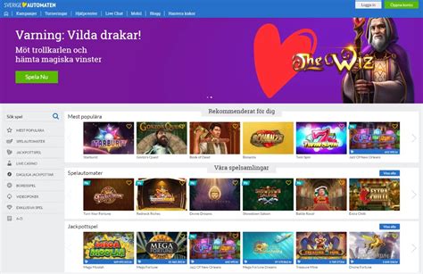 Sverigeautomaten Casino App
