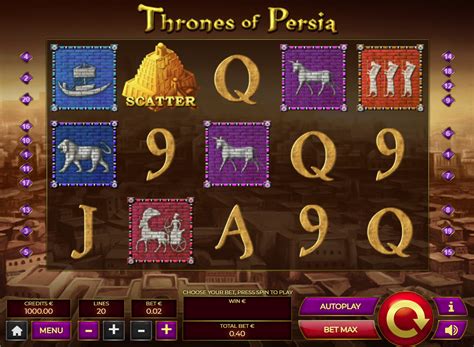 Thrones Of Persia Slot Gratis