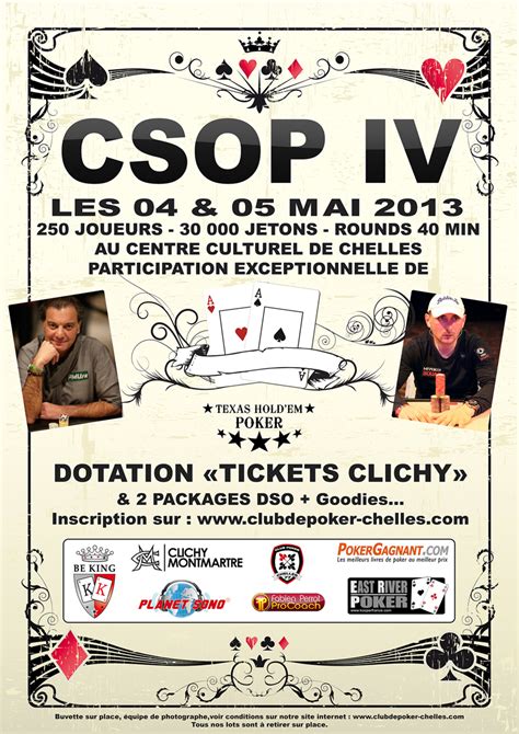 Tournoi De Poker De Chelles 28 De Abril