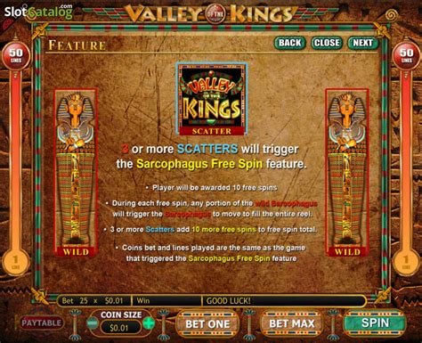 Valley Of Kings Slot Gratis