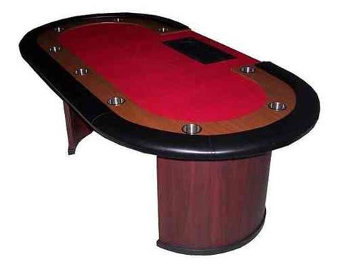 Vermelho Dente Mesa De Poker