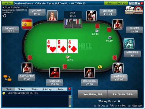 William Hill Poker Download Geht Nicht