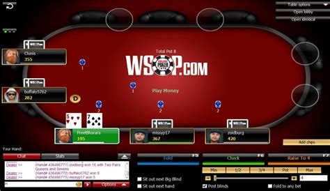 Wsop On Line De Poquer Em Nevada